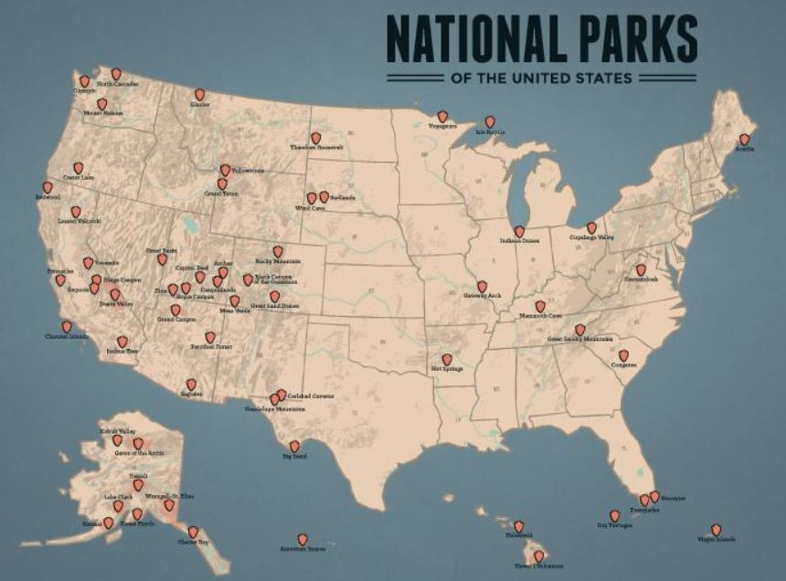 【游玩】美国最值得去的十个国家公园